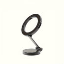 1pc 360° Rotatable Magnetic Car Phone Holder - High Strength Zinc Alloy, Foldable Dashboard Mount, Hands-Free Navigation, Ideal Birthday Gift, No Power Needed