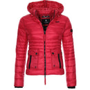 Jackets for Women Winter Red Coat Motorcycle