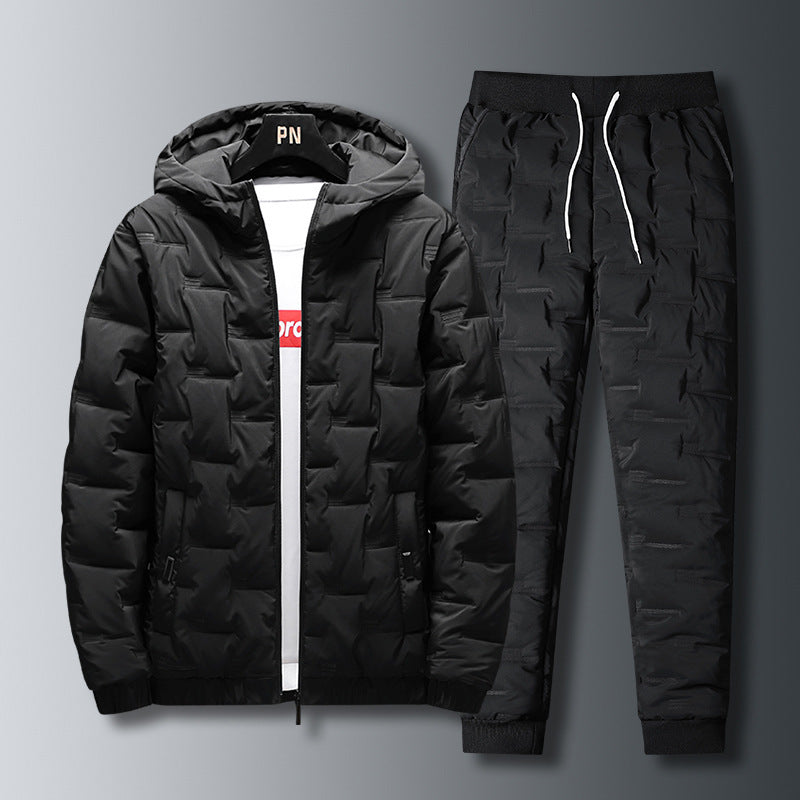 Men's Autumn And Winter Suits New Down Padded Jackets