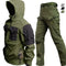 Men's Fleece Jackets Overalls And Workwear Pants For Autumn And Winter