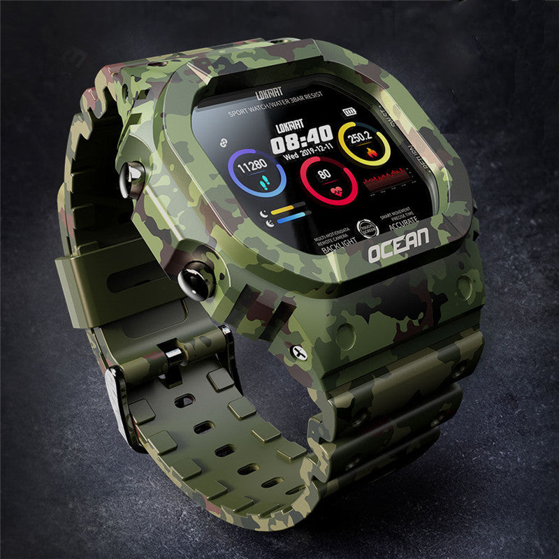 Heart rate waterproof smart watch