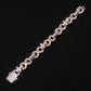 12mm Baguette Cut Cross Bracelet