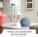 "Echo Dot (4th Gen) - Smart Speaker with Clock and Alexa in Glacier White"