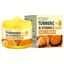 50g Turmeric + Vitamin C Face Cream, Radiance Lazy Cream, Facial Concealer, Invisible Pore, Naked Makeup Cream, Moisturize And Rejuvenate Skin