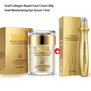 Skincare Set Snail Cream Collagen Cream Anti Aging Whiten Skin Face Cream Fade Dark Eye Circles Remove Eye Bags Eye Serum