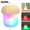 Mushroom Cloud Rain Humidifier Relaxing Raindrop Aromatherapy Machine Ultrasonic Atomization Humidification Colorful Night Light