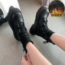 Fashion Ankle Boots Women's Autumn Winter Elastic Knitting Short Boots