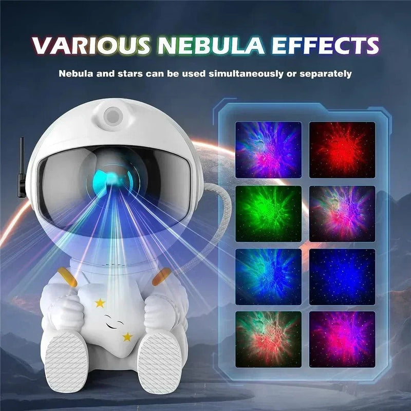 Astronaut Projector Night Light Nebula Galaxy Star Ceiling Galaxy Lights Home Party Decorative Bedroom Children Kids Gift