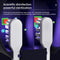 Mini Portable Rechargeable Travel Toothbrush Sterilizer Induction Switch with Charge Display UV Toothbrush Sterilizer Case