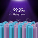 1PC Intelligent Toothbrush Disinfectant, Rechargeable, Dry, Two in One Disinfectant Toothbrush Holder, UV Sterilization