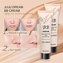 BB cream long-lasting makeup, milk, dry skin, and no powder